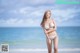 Beautiful Noree Key Wijitra shows hot body in the sea with white bikini (19 photos) P13 No.a3b7ff