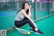 See the beautiful young girl showing off her body on the tennis court with tight clothes (33 pictures) P32 No.7f215a