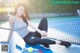See the beautiful young girl showing off her body on the tennis court with tight clothes (33 pictures) P2 No.a595fc