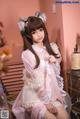 Coser@蠢沫沫 (chunmomo) Vol.043: 粉透明女仆 (34 photos) P32 No.c95913